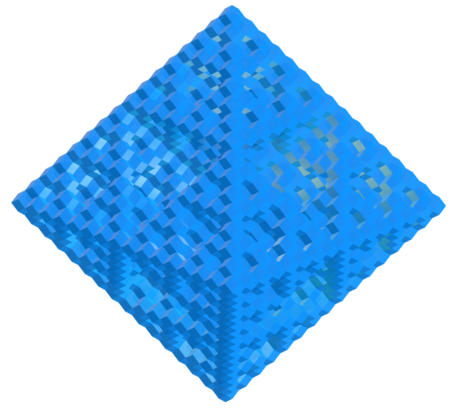 Rhombic Dodecahedron fractal