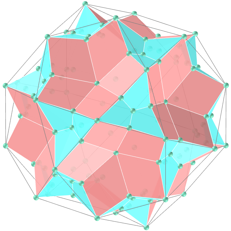 Icosidodecahedral star kites