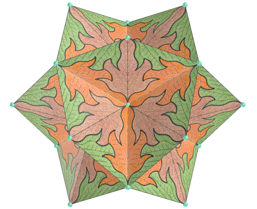 Leaves tessellation