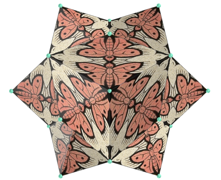 Tessellation with 4 transformations