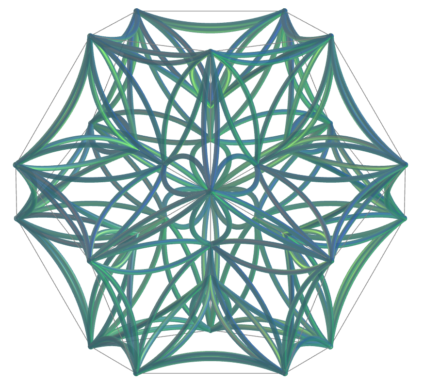 Dodecahedron with pyramids