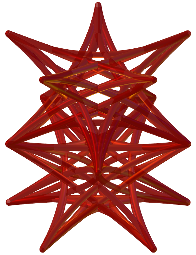 Double Pentagrammic Crossed Antiprism