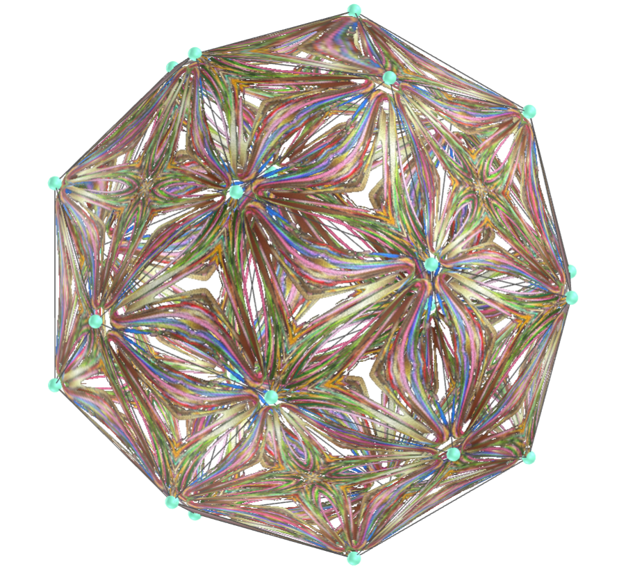 Tesselação de quadrado e triângulo