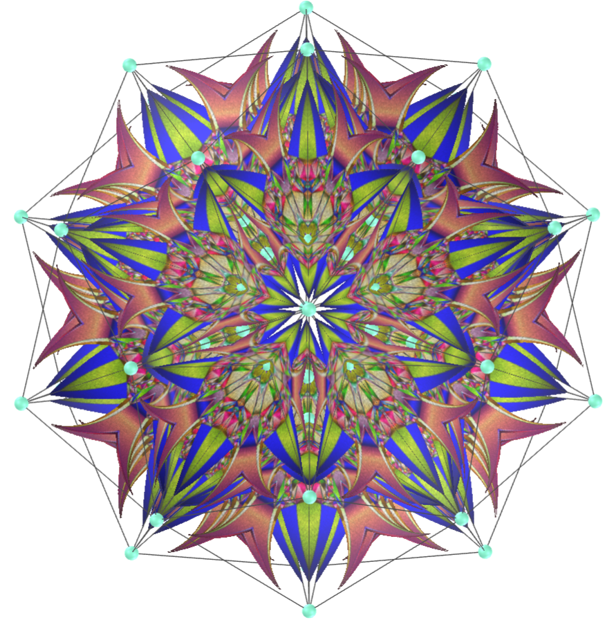 Quadrangular cross tessellation