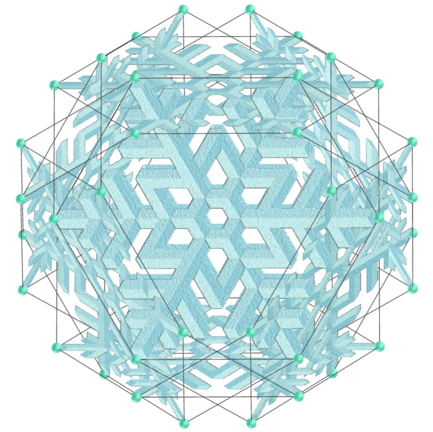 Snowflake tessellation