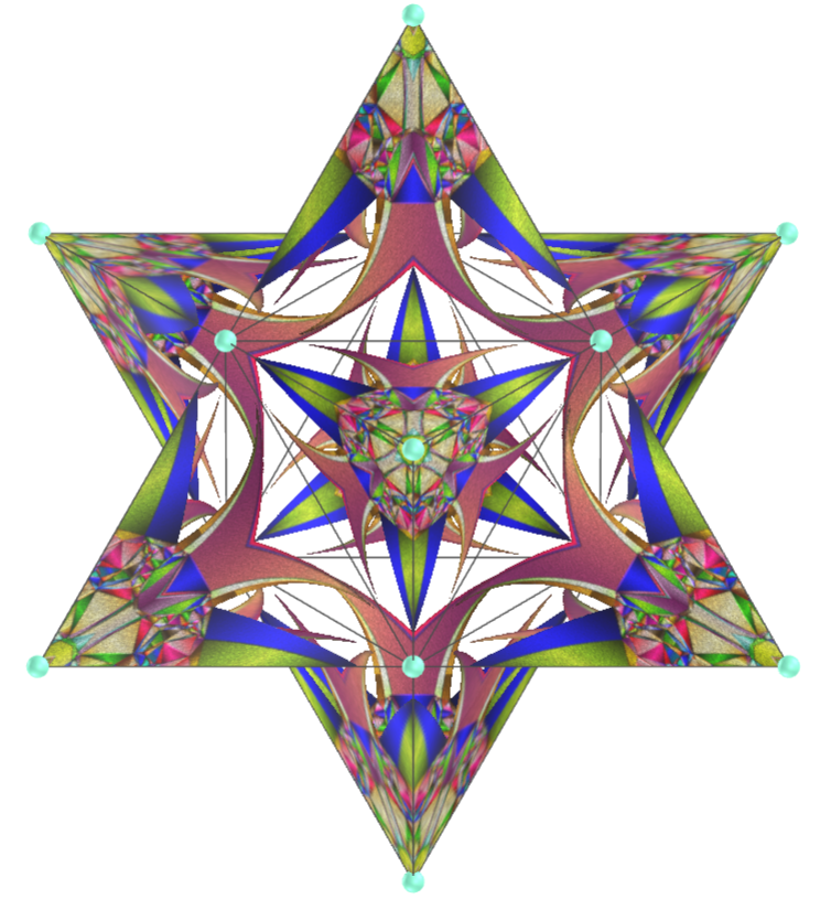Quadrangular cross tessellation