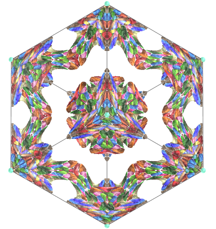 Quadrangular arrow tessellation