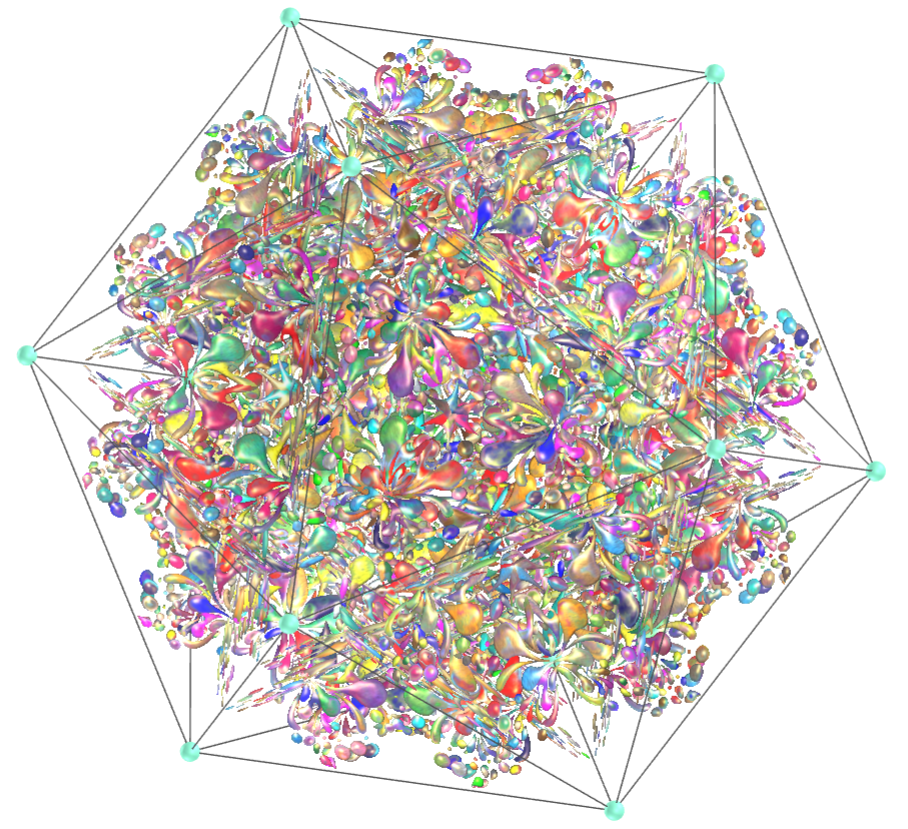 Tesselação de mandala pentagrâmica