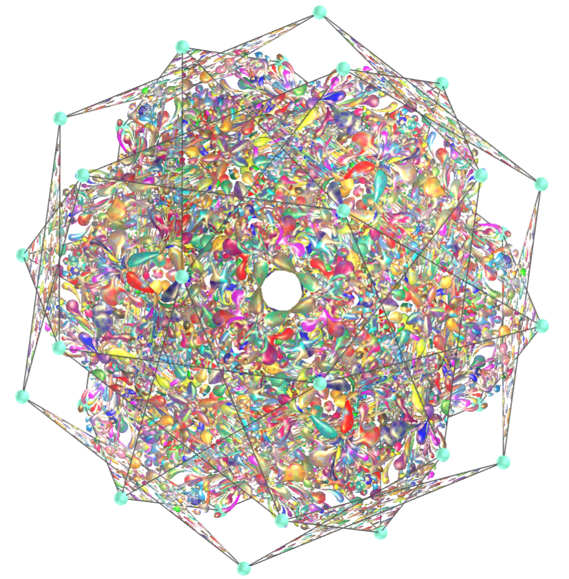 Tesselação de mandala pentagrâmica