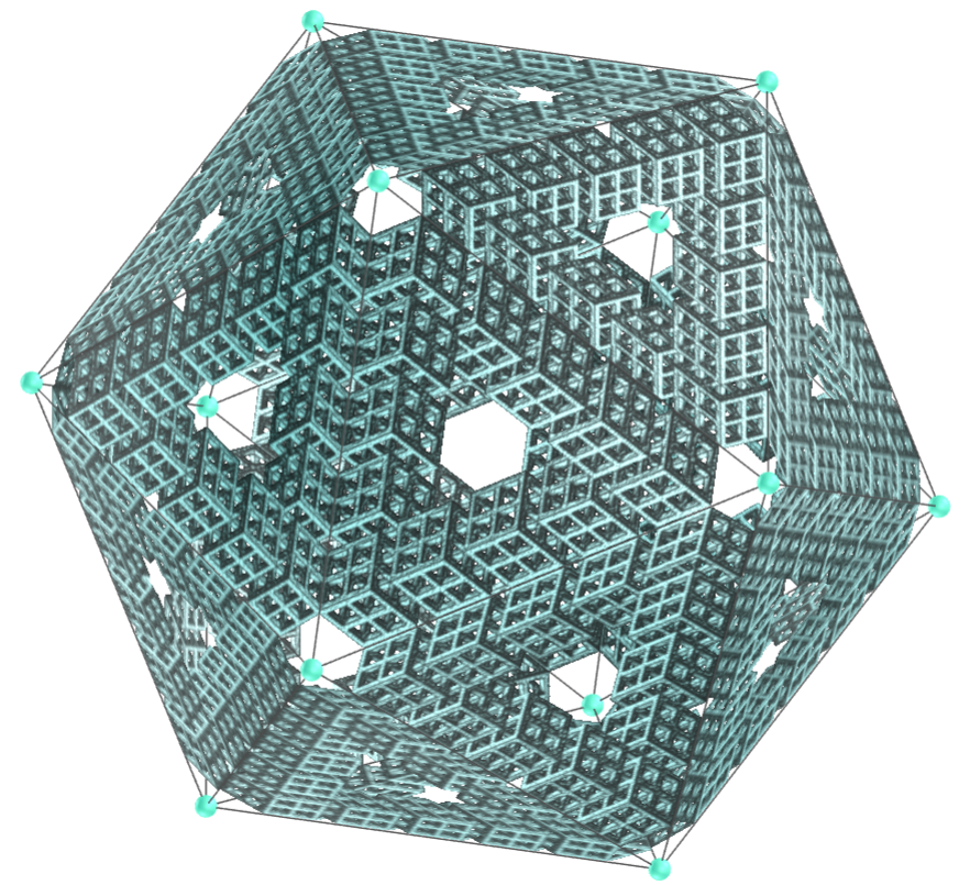 Tesselação do triângulo de Penrose