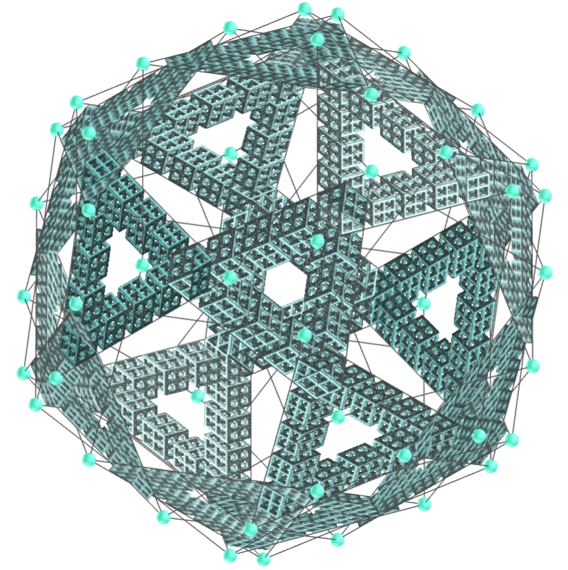 Tesselação do triângulo de Penrose