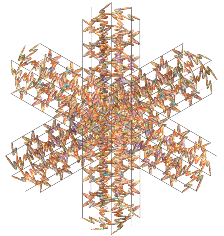 Intertwined curve