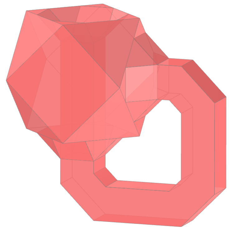 Cuboctahedron Klein bottle