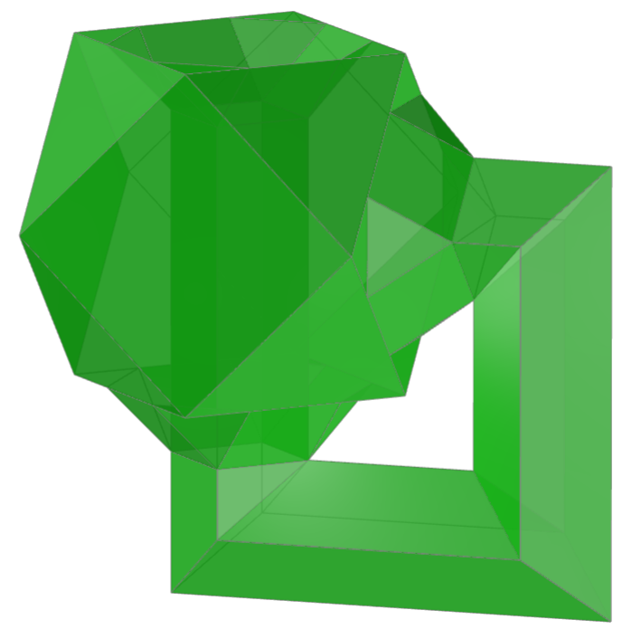 Cuboctahedron Klein bottle