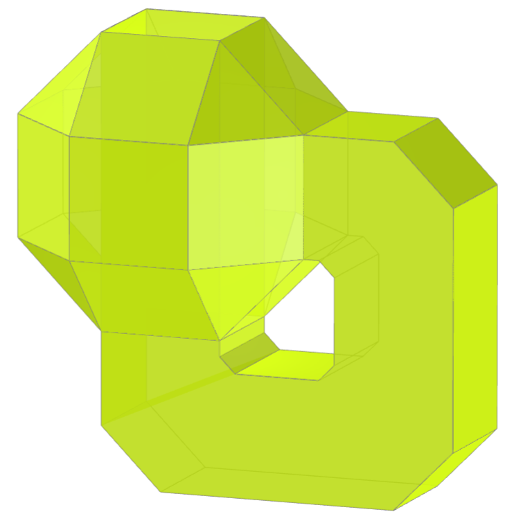 Rhombicuboctahedron Klein bottle