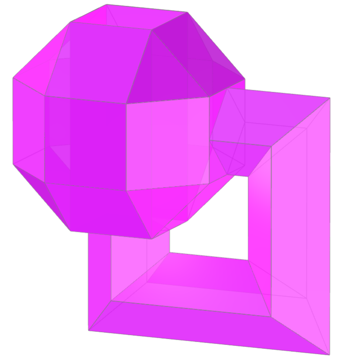 Rhombicuboctahedron Klein bottle