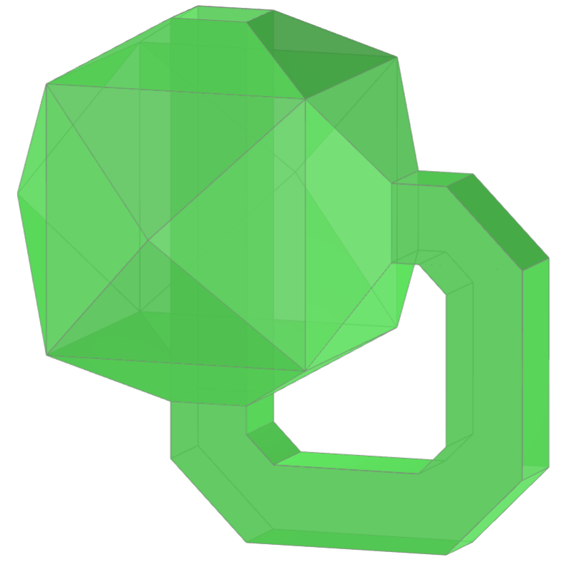 Tetrakis hexahedron Klein bottle