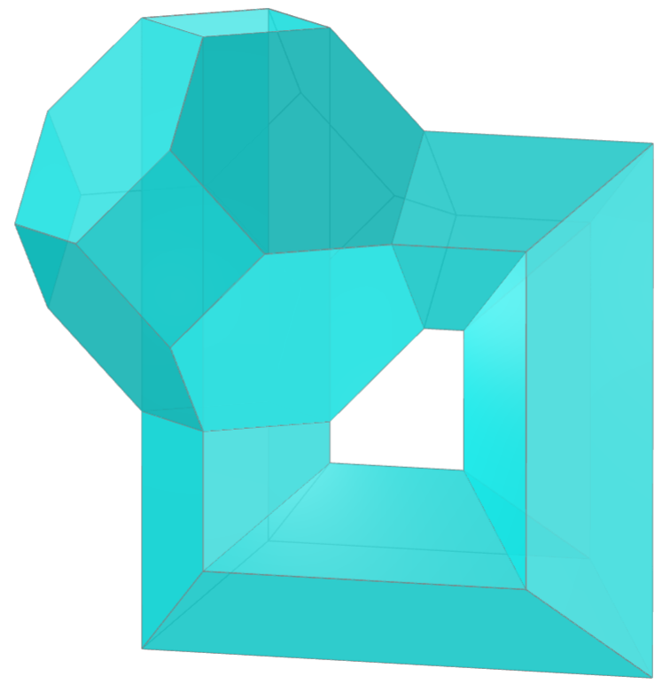 Truncated octahedron Klein bottle