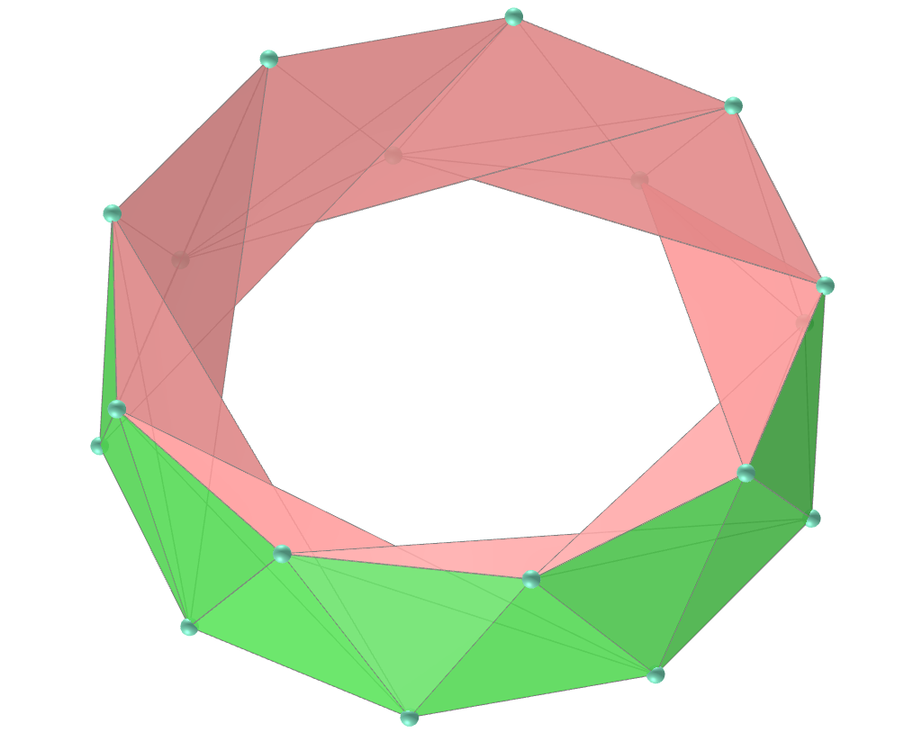 Toroide de íris anti-eneagonal
