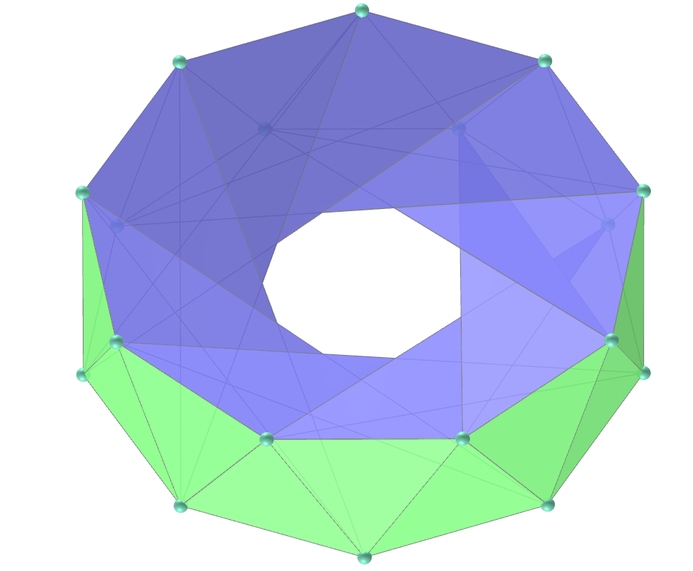 Toroide de íris anti-eneagonal