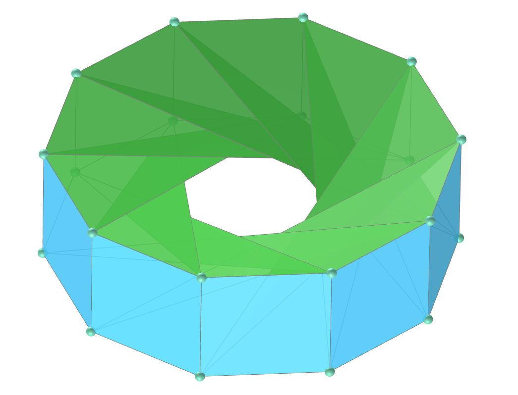 Toroide de íris decagonal