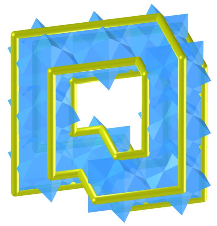 Möbius and Vélez-Jahn Toroid of Escher solid