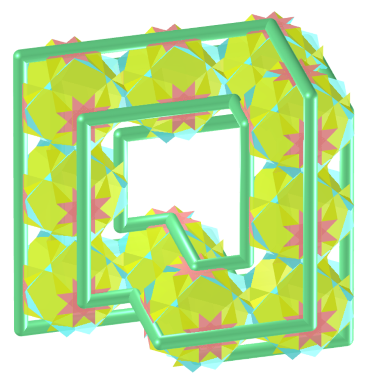Möbius and Vélez-Jahn Toroid of Great Truncated Cuboctahedron