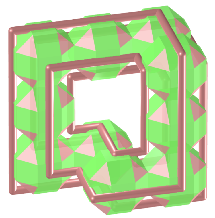 Möbius and Vélez-Jahn Toroid of Rhombicuboctahedron