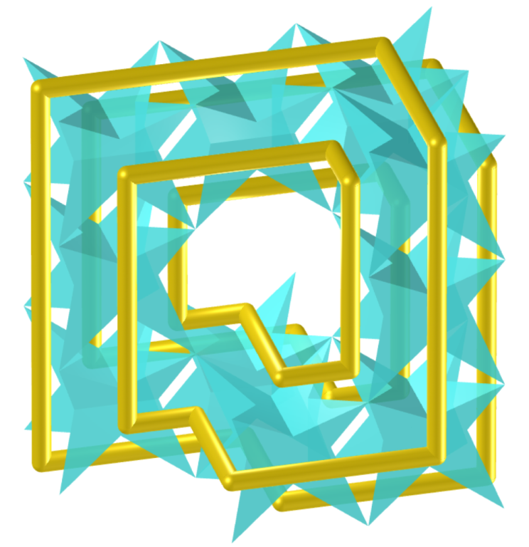 Möbius and Vélez-Jahn Toroid of concave dodecahedron