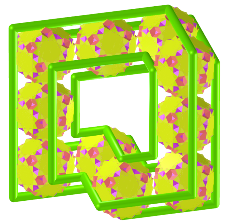 Möbius and Vélez-Jahn Toroid of Great Ditrigonal Dodecicosidodecahedron