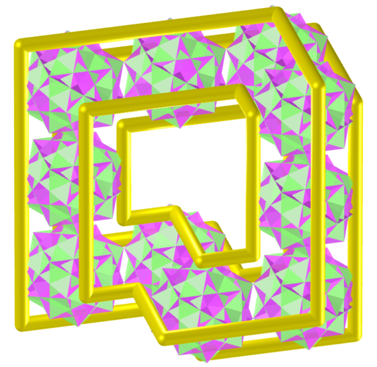 Möbius and Vélez-Jahn Toroid of Great Ditrigonal Icosidodecahedron
