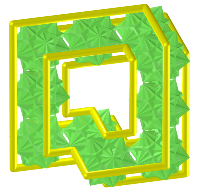 Möbius and Vélez-Jahn Toroid of great dodecacronic hexecontahedron