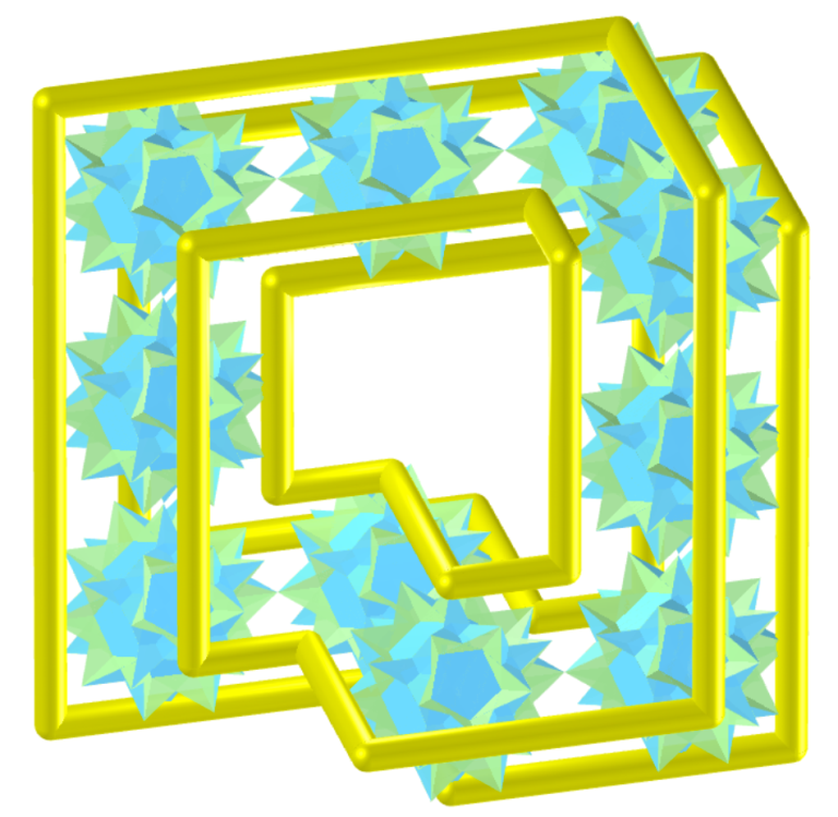 Möbius and Vélez-Jahn Toroid of great dodecahemidodecahedron