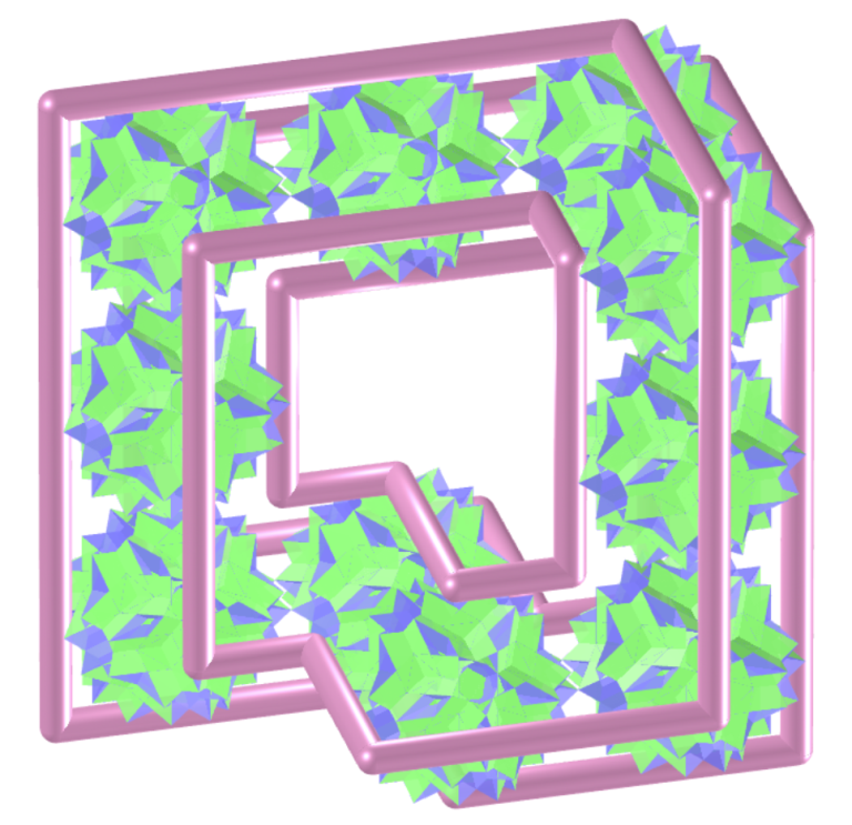 Möbius and Vélez-Jahn Toroid of great rhombidodecahedron