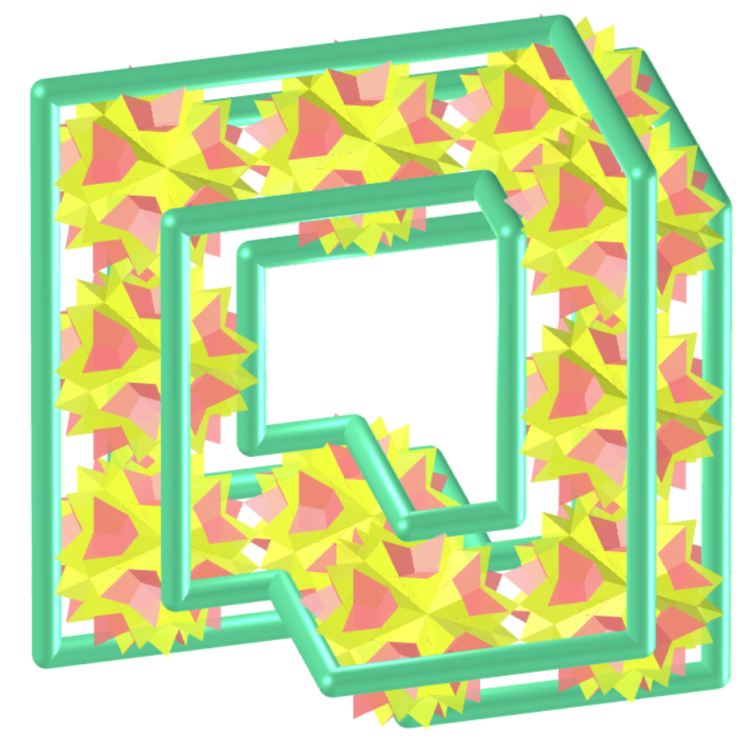 Möbius and Vélez-Jahn Toroid of great stellated truncated dodecahedron