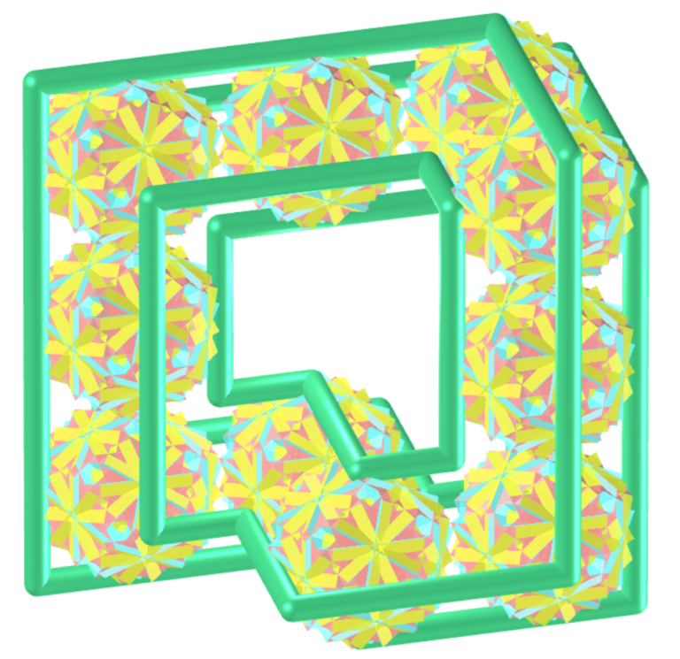 Möbius and Vélez-Jahn Toroid of great truncated icosidodecahedron