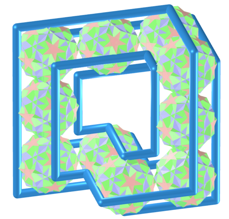 Möbius and Vélez-Jahn Toroid of icosidodecadodecahedron