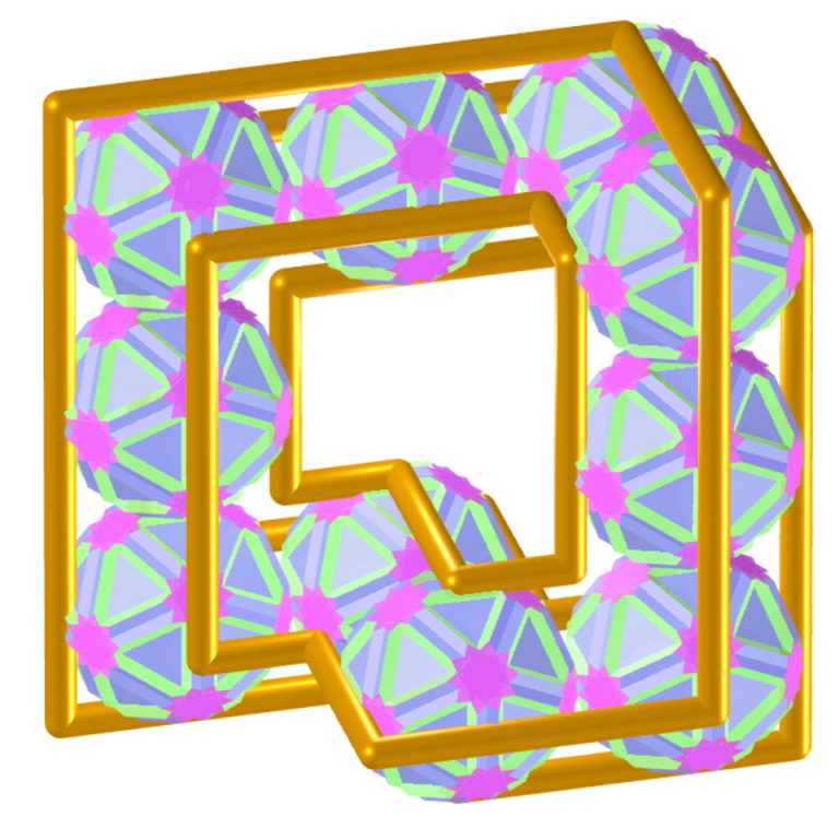 Möbius and Vélez-Jahn Toroid of Icositruncated Dodecadodecahedron