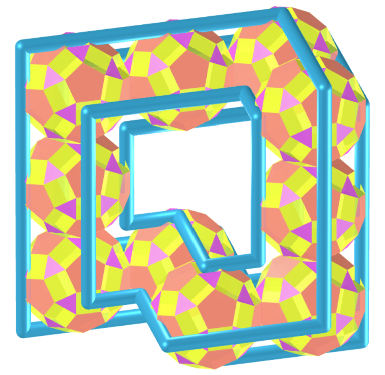 Möbius and Vélez-Jahn Toroid of Small dodecicosidodecahedron