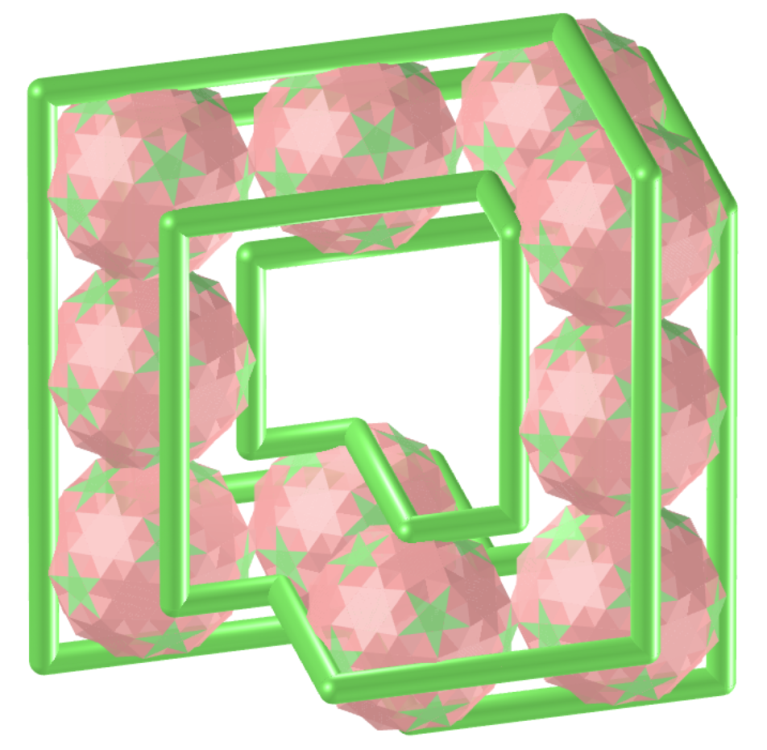 Möbius and Vélez-Jahn Toroid of Small Snub Icosicosidodecahedron