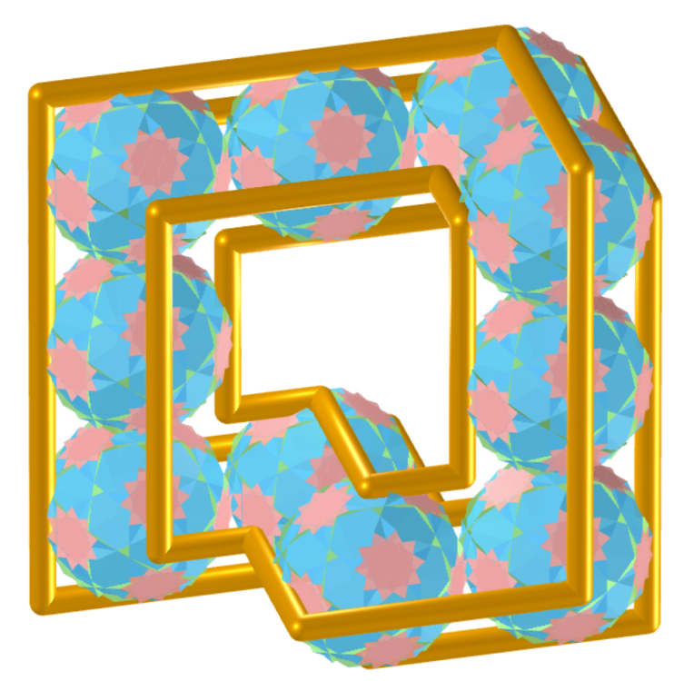 Möbius and Vélez-Jahn Toroid of Truncated Dodecadodecahedron