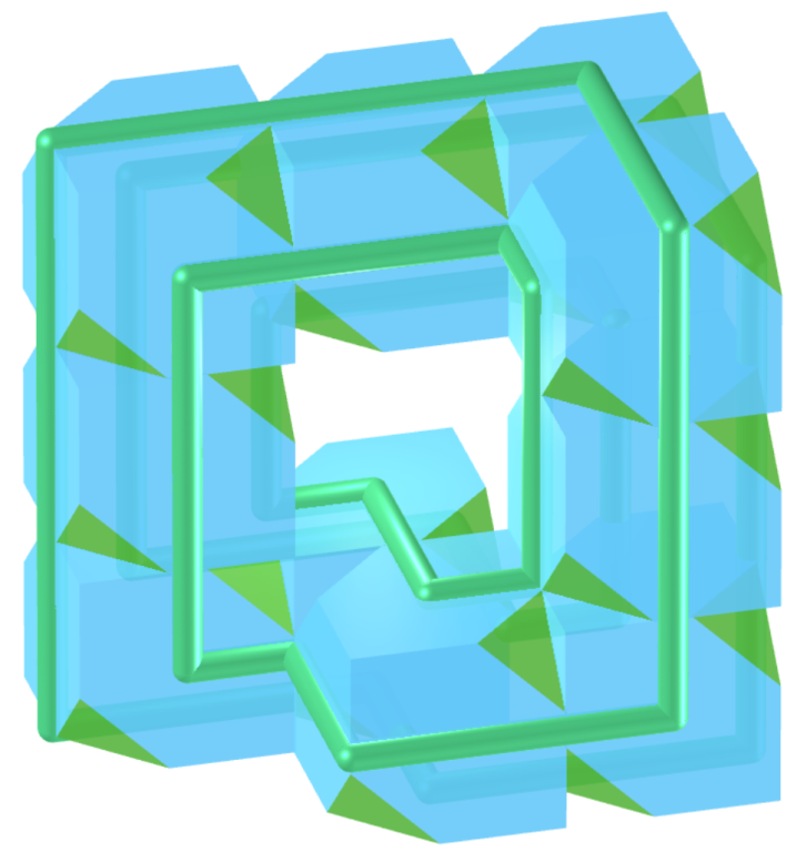 Möbius and Vélez-Jahn Toroid of Chamfered Tetrahedra