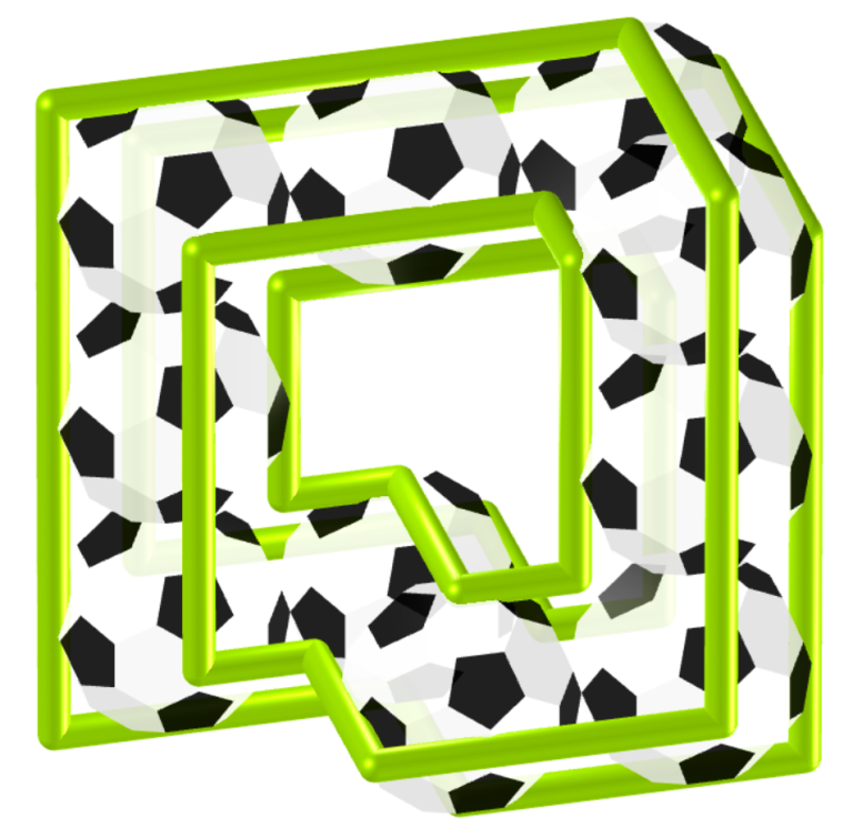 Möbius and Vélez-Jahn Toroid of Truncated Icosahedron