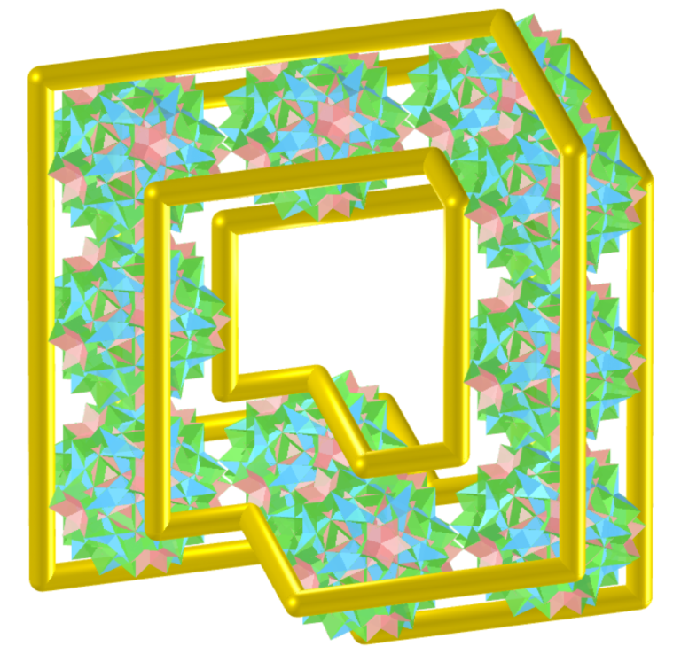 Möbius and Vélez-Jahn Toroid of Uniform Great Rhombicosidodecahedron
