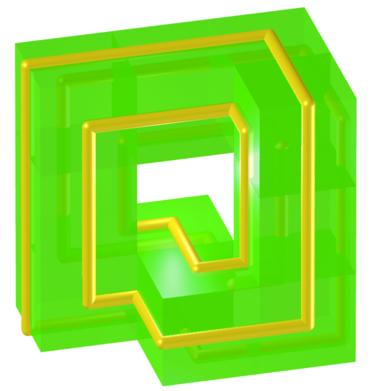 Möbius and Vélez-Jahn Toroid of Cubes
