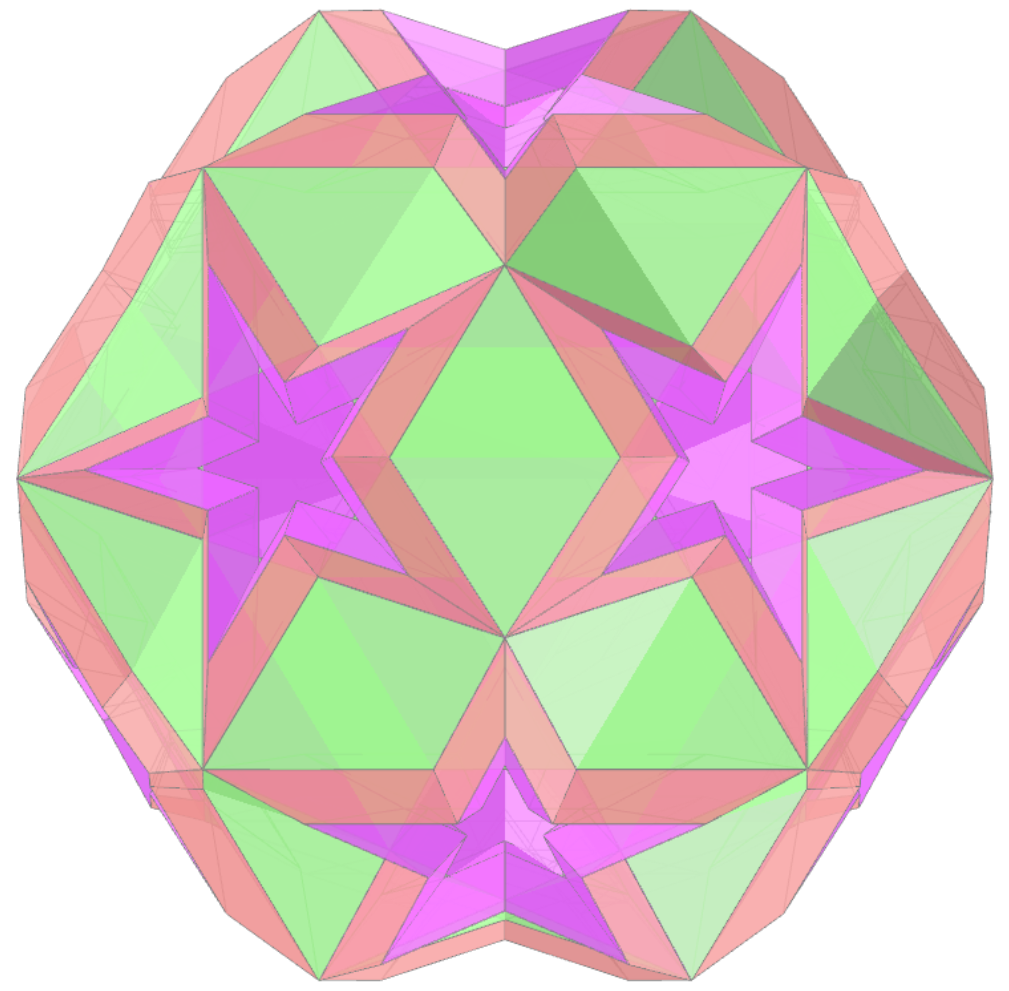Great ditrigonal icosidodecahedron toroid