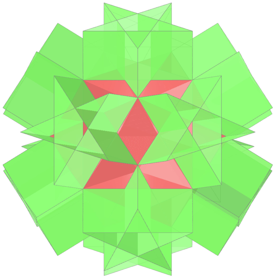 Ditrigonal dodecadodecahedron toroid