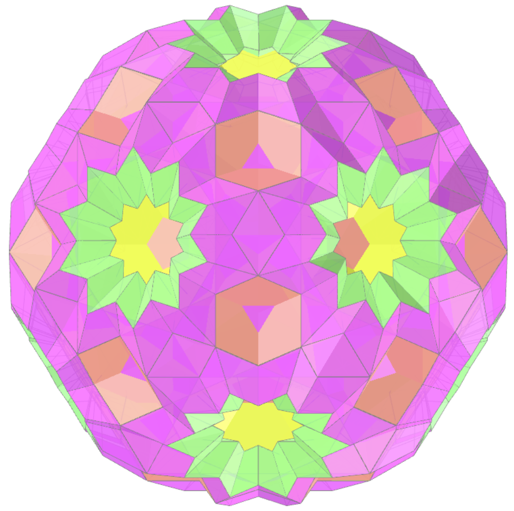 Great icosicosidodecahedron toroid