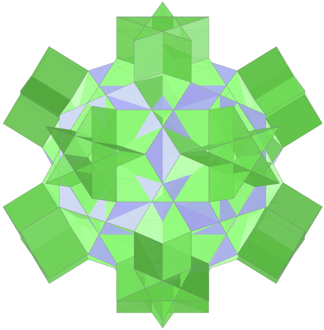 Icosidodecadodecahedron toroid