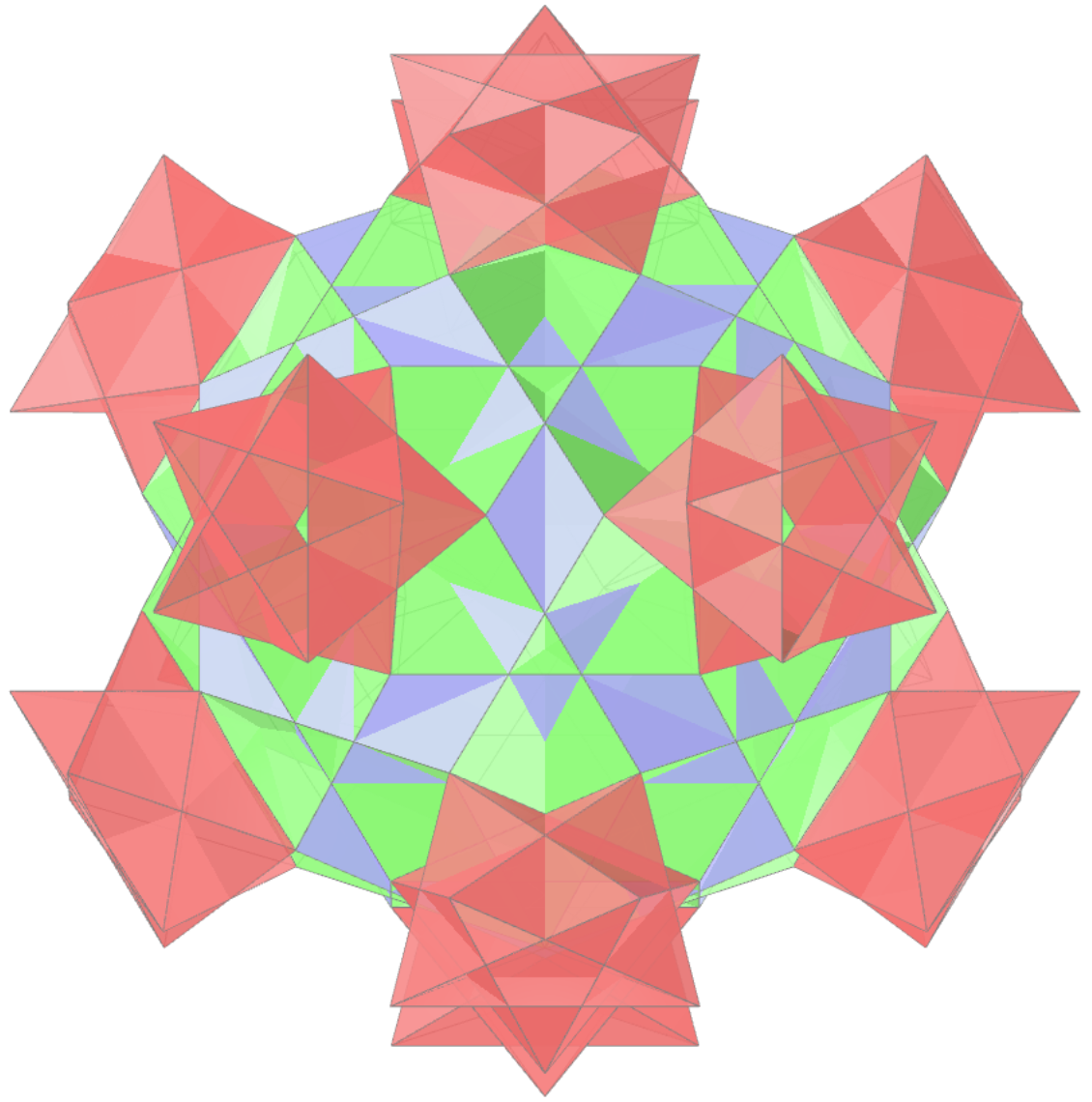 Icosidodecadodecahedron toroid